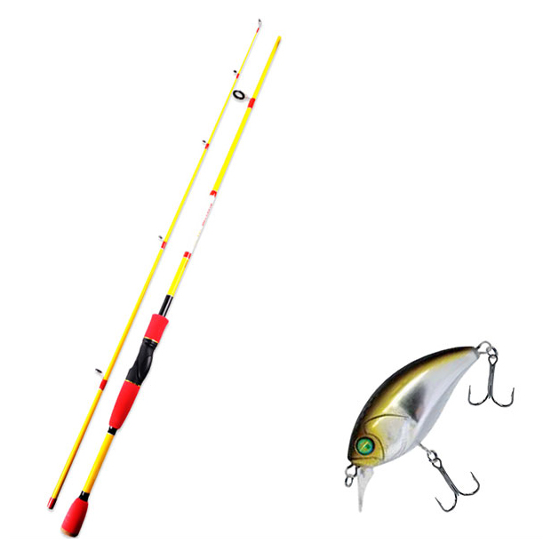 아피스 배스게임 XT 멀티 루어 낚싯대 옐로우 + 다미끼 디티스코 40 하드베이트 루어 343D MIRROR GREEN 7,250원