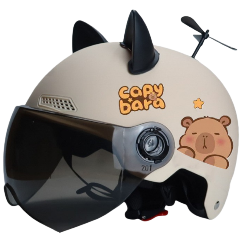 전기차 헬멧, 여성용 여름용 햇빛 차단 안전모, 전동차용 사계절 잠자리형 반모 22,800원