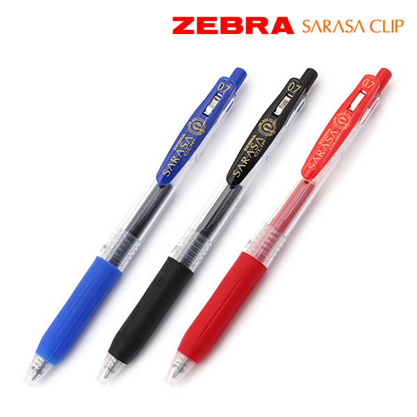 제브라 사라사 클립 0.7 중성펜, 블랙(BK), 1 1,400원