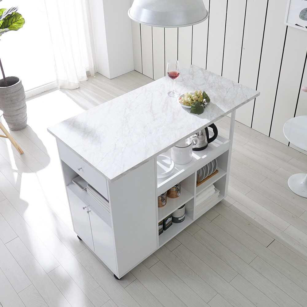 [숨결]코코레인 아일랜드 홈바 식탁 보조싱크대 120cm 359,000원