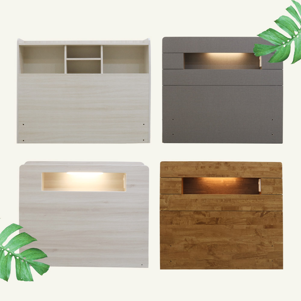 모젤리가구 국산 침대 LED 헤드보드 수납 선반 슈퍼싱글 퀸 킹 SS/Q/K, 화이트워시 65,000원