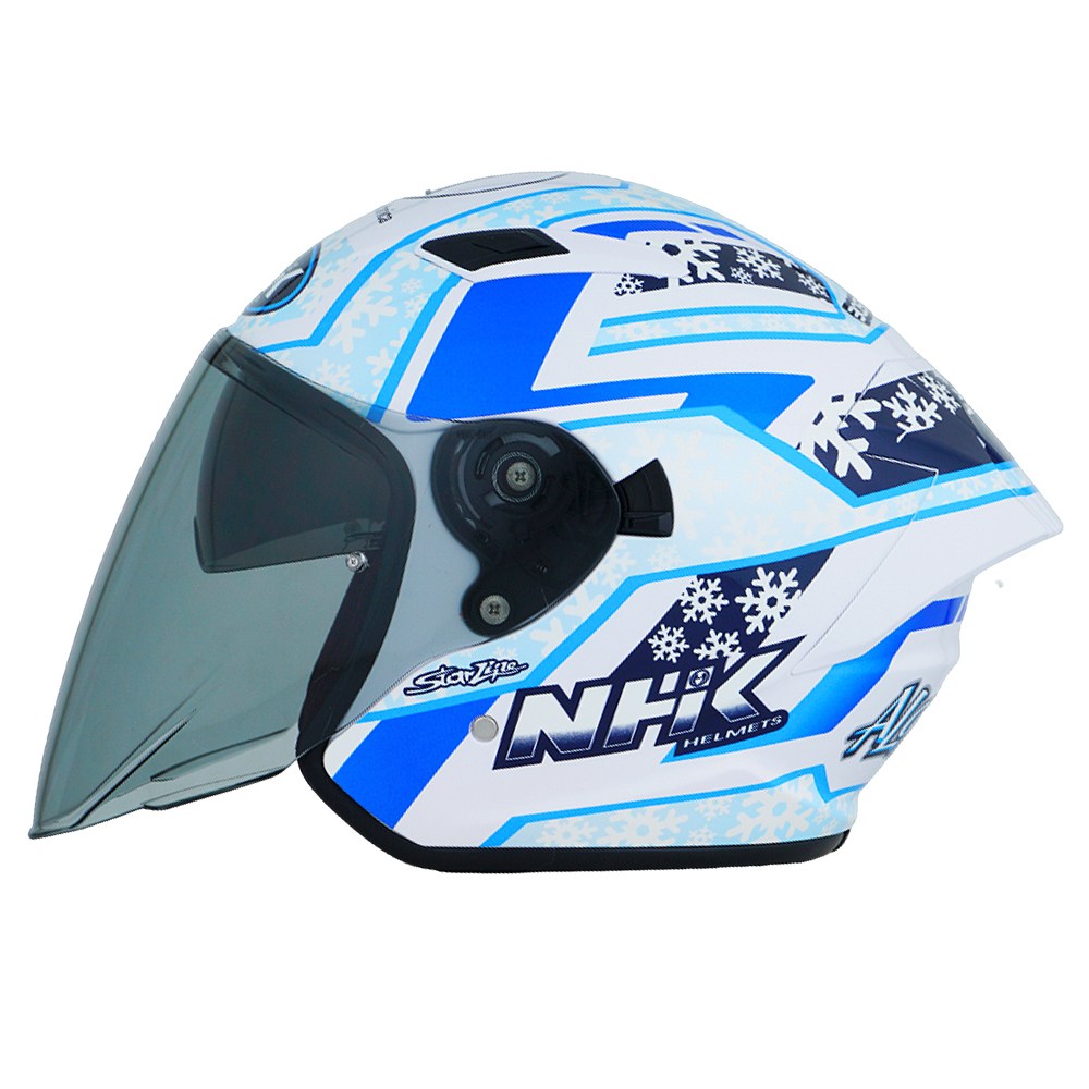 NHK헬멧 S1 GP PRO 듀얼 바이저 오토바이 오픈페이스 헬멧 알론소 로페즈#13, 윈터에디션 140,000원