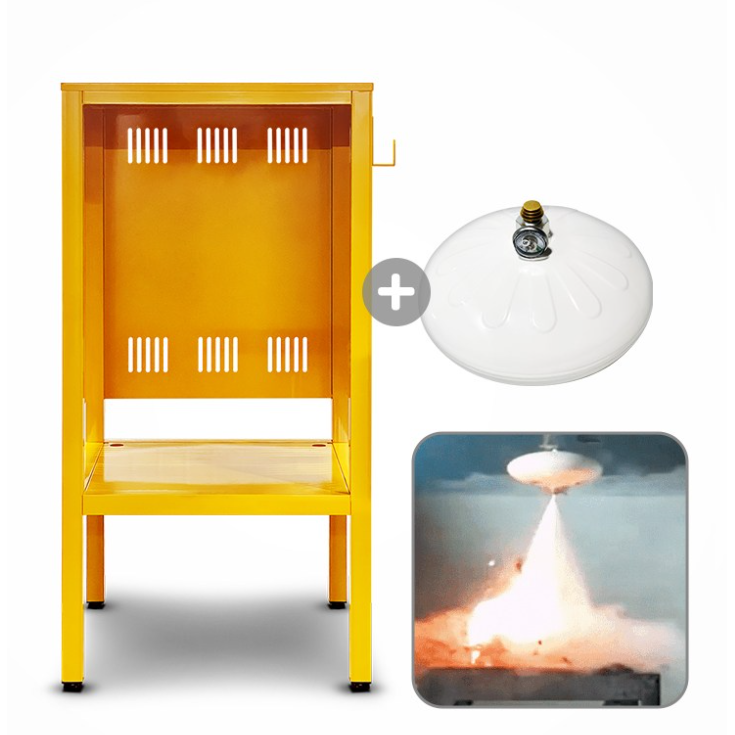 지게차 중장비 배터리 충전기 보관함 케이스 높이조절 자동확산소화기 대형, 1개 367,000원