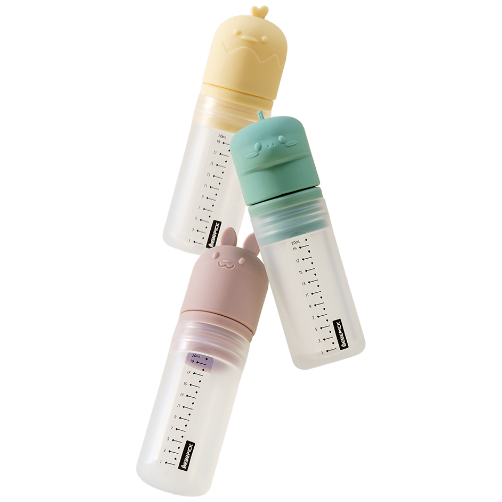 [본사직영]프띠아띠 베베픽 아기 올실리콘 약병 다회용 주주 투약병 3종 세트 15,800원