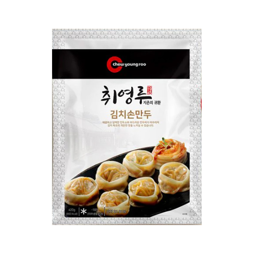 취영루 냉동 김치손만두, 4개, 420g 22,900원