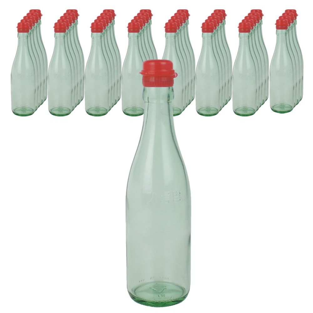 가인글로벌 청색 기름병300 유리병 참기름병 용기, 40개, 300ml 23,500원