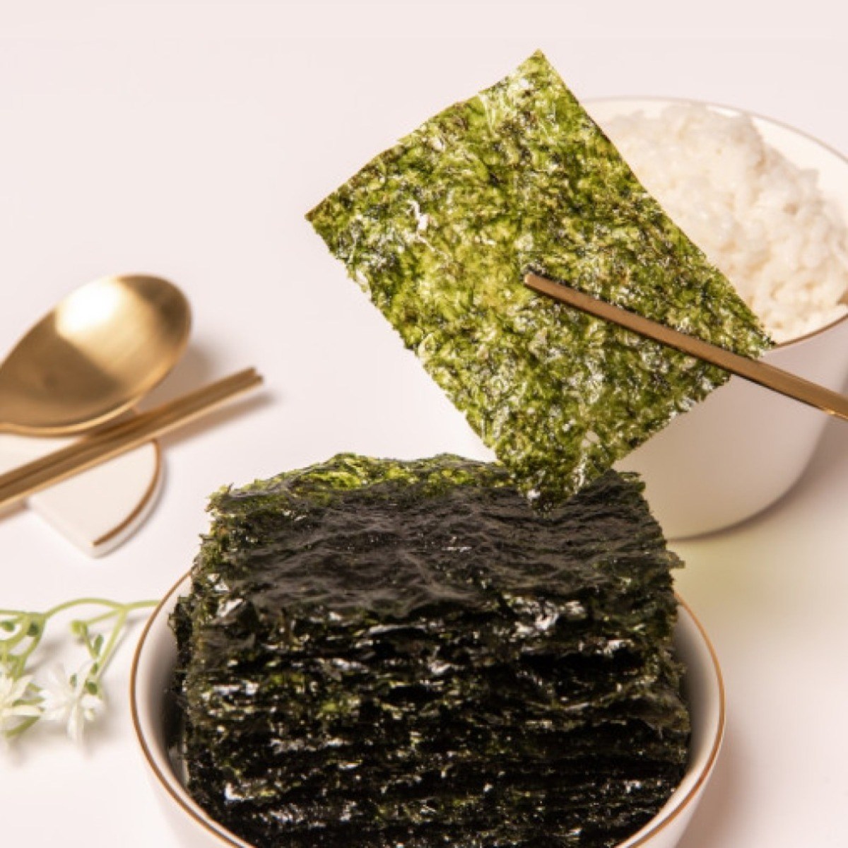 재구매 하고싶은 광천 더 파래 도시락김 32봉 64봉 세번 구운 바삭한 김 명절 선물세트, 32개 22,500원