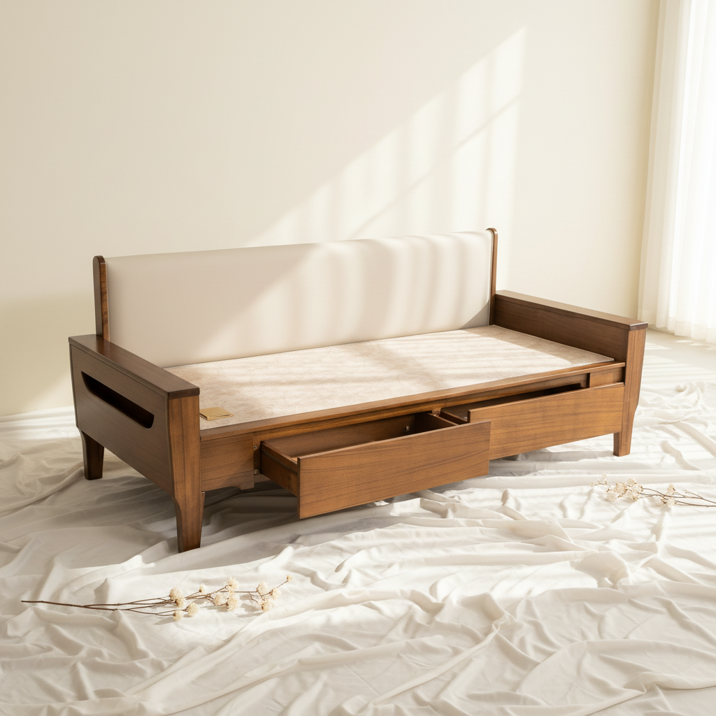 본까사 2002 서랍형 황토숯 카우치소파 699,000원