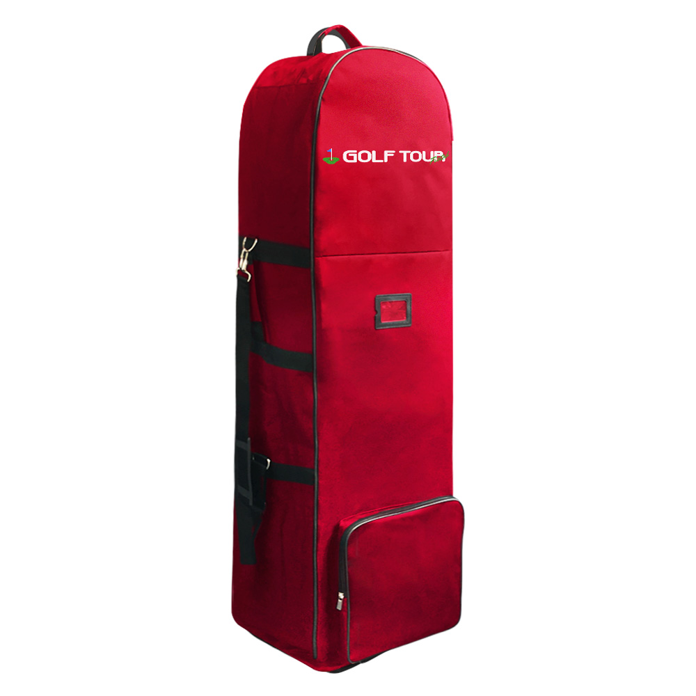 제이빅스포츠 골프 캐디백 항공커버 바퀴형, 레드 30,370원
