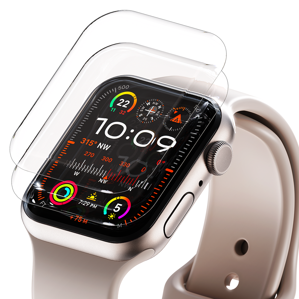 빅스킷 애플워치 울트라 풀커버 자가복원 TPU 액정보호필름 3p 세트, 투명, 1세트 8,100원