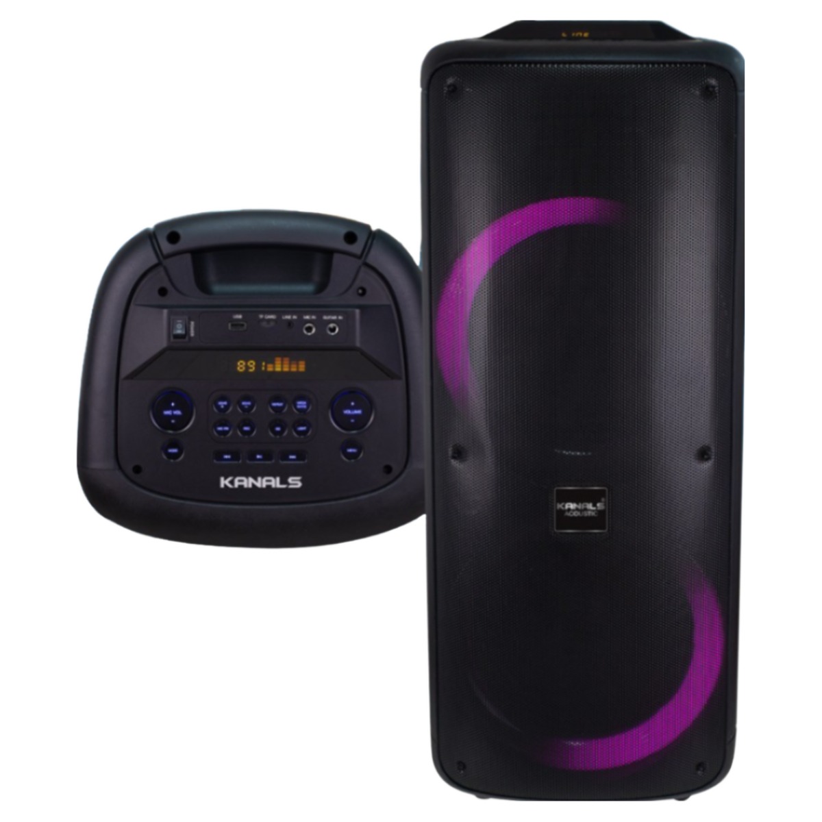 카날스 BS-11000 500W 10인치 고출력 버스킹 공연용 파티박스 이동형 충전 스피커 484,000원