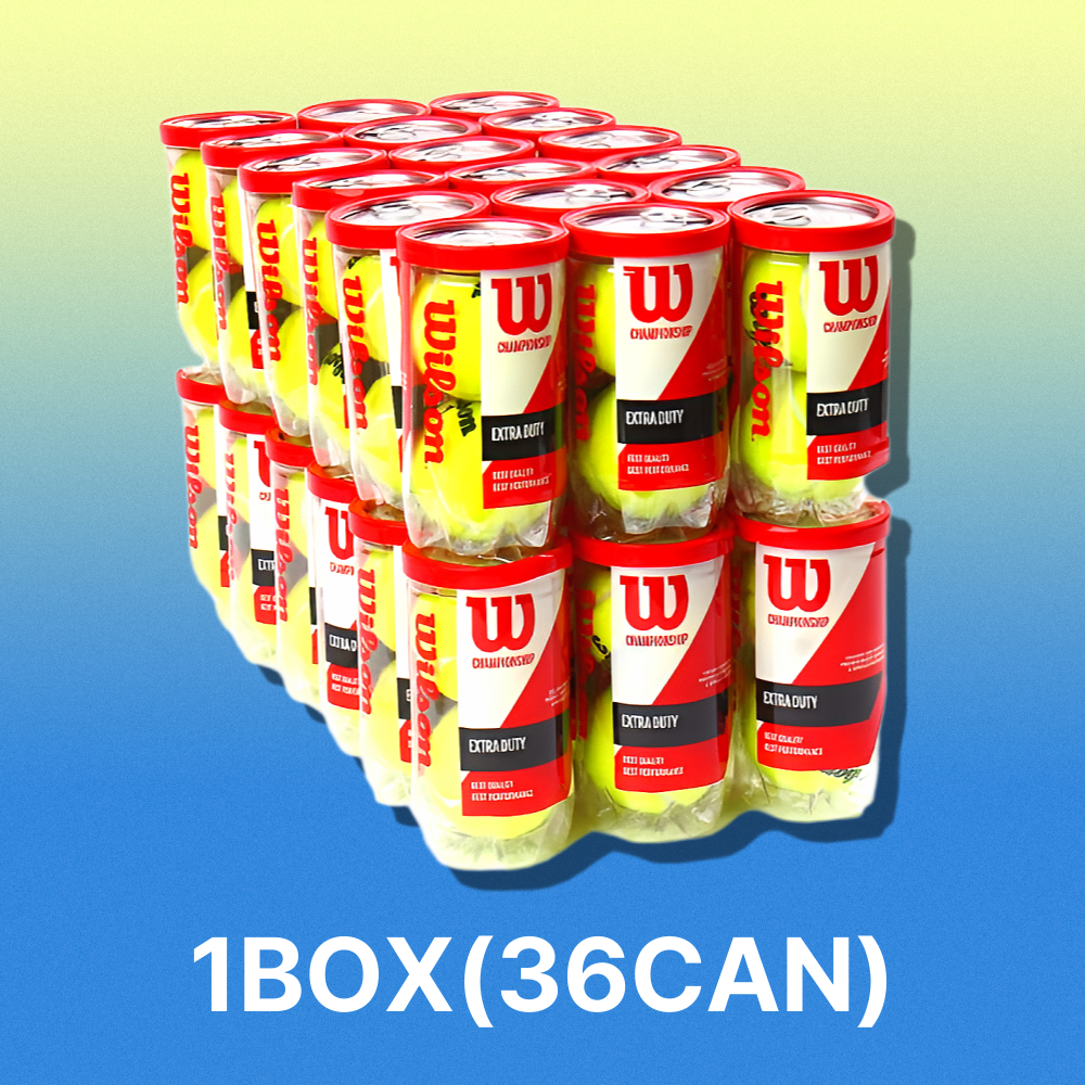 윌슨 테니스공 챔피언쉽 볼 시합구 36캔 1박스 159,000원