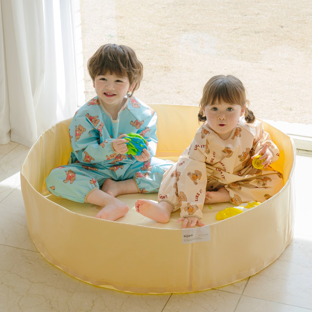 아이주 플레이매트 국내생산 KC인증 촉감놀이매트 오감놀이 매트 모래놀이매트 아동 유아 돌아기 놀이 매트 43,900원