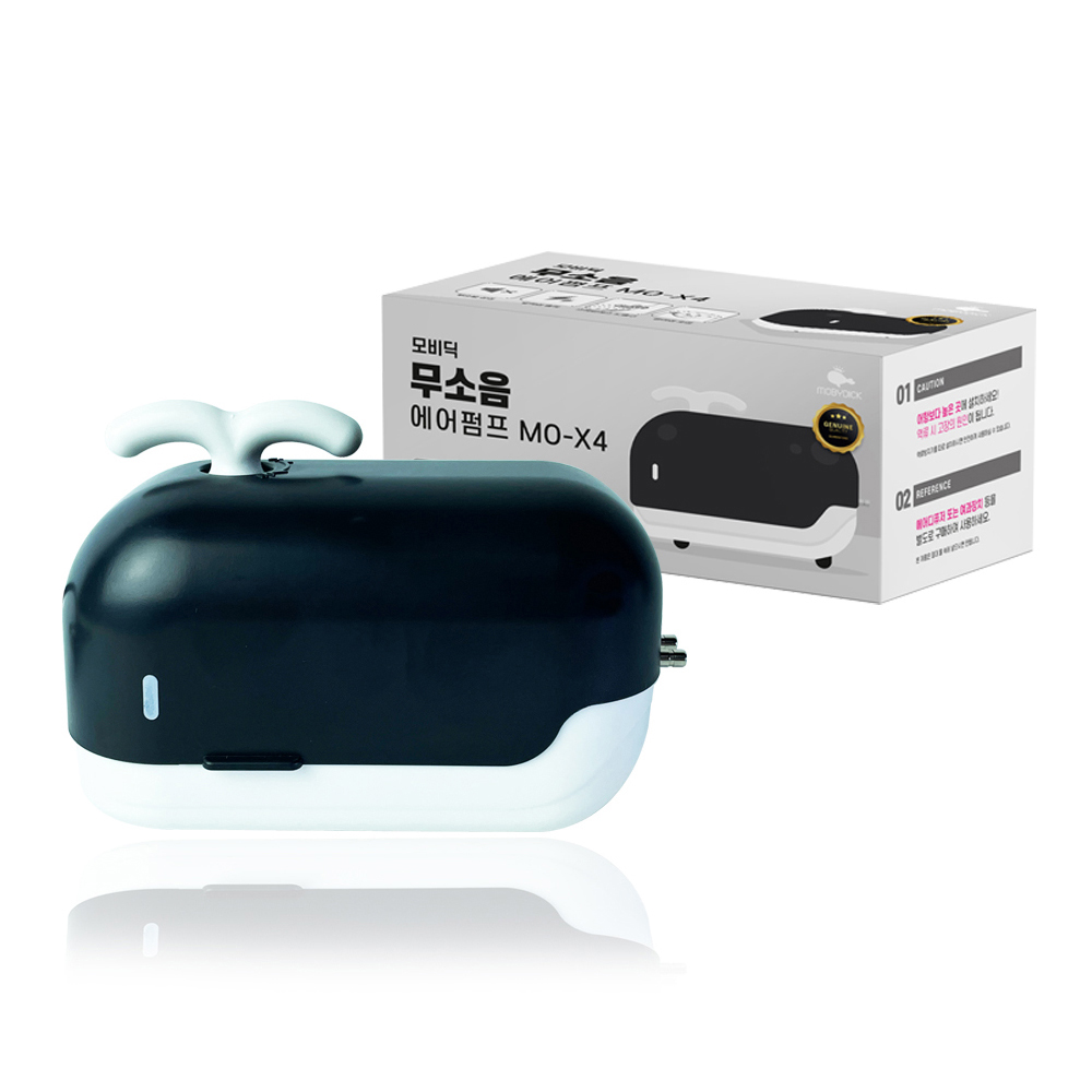 모비딕 무소음 기포발생기 블랙 MO-X4 19,500원