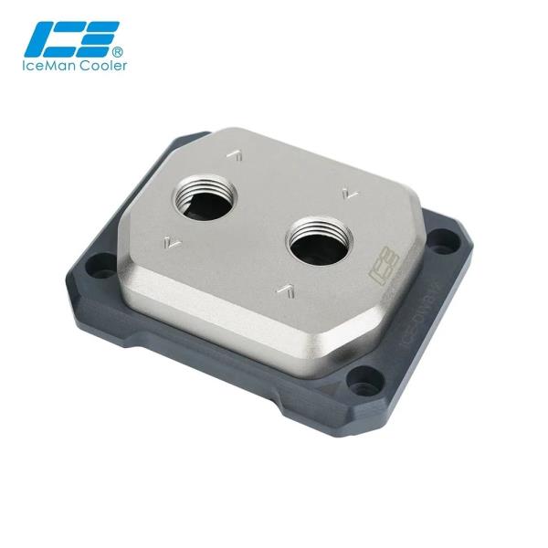 IceManCooler 풀 니켈 도금 CPU 워터 블록, 인텔 13900k 12 13 14 세대 프로세서용, 다이렉트 코어 Delid 168,700원