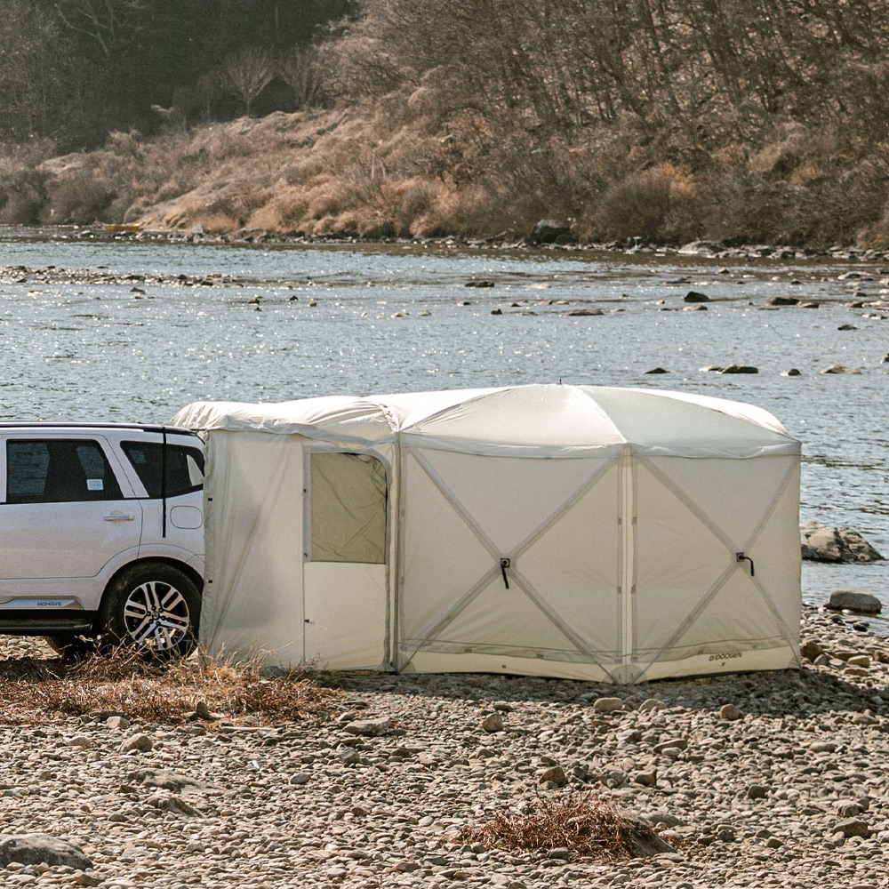 아이두젠 옥타곤 도킹 트렁크 카 쉘터 차박 텐트 자립형 돔 타프쉘 299,000원