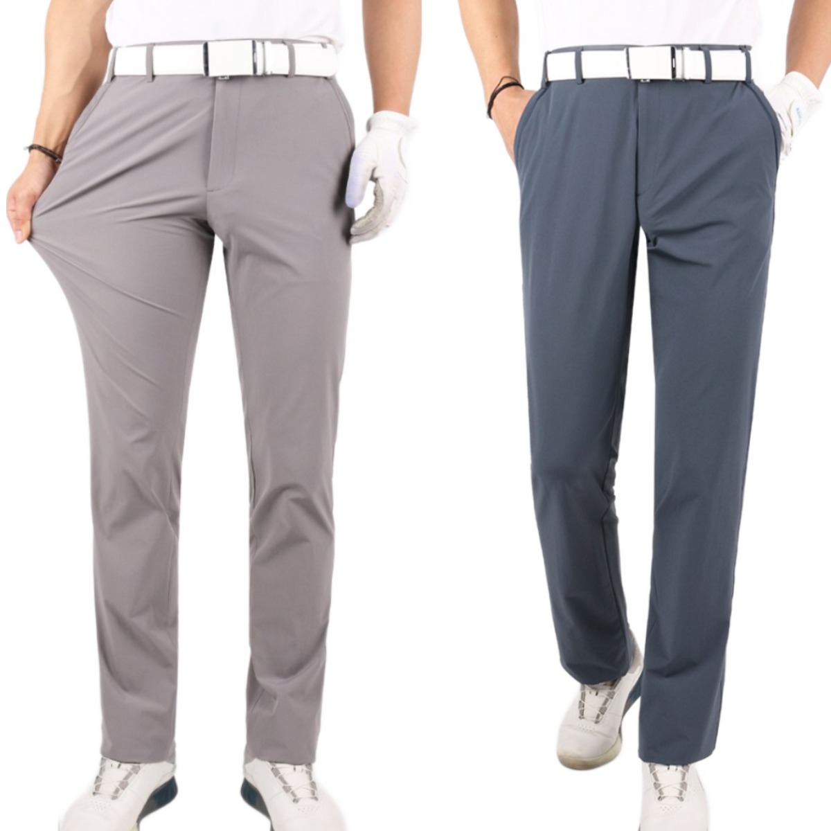 GTMB-AR무지자수골프바지 자수 고리 아이스 원단 스판 히든밴딩 라운딩 외출복 빅사이즈 49,800원