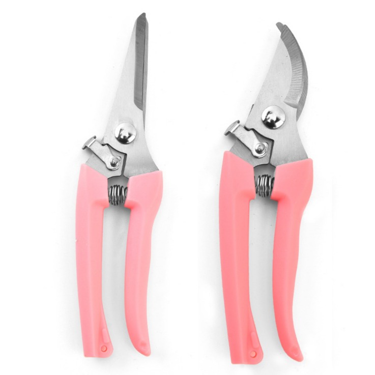 온업 컬러 전지가위 2종 세트 핑크, 1세트 4,780원