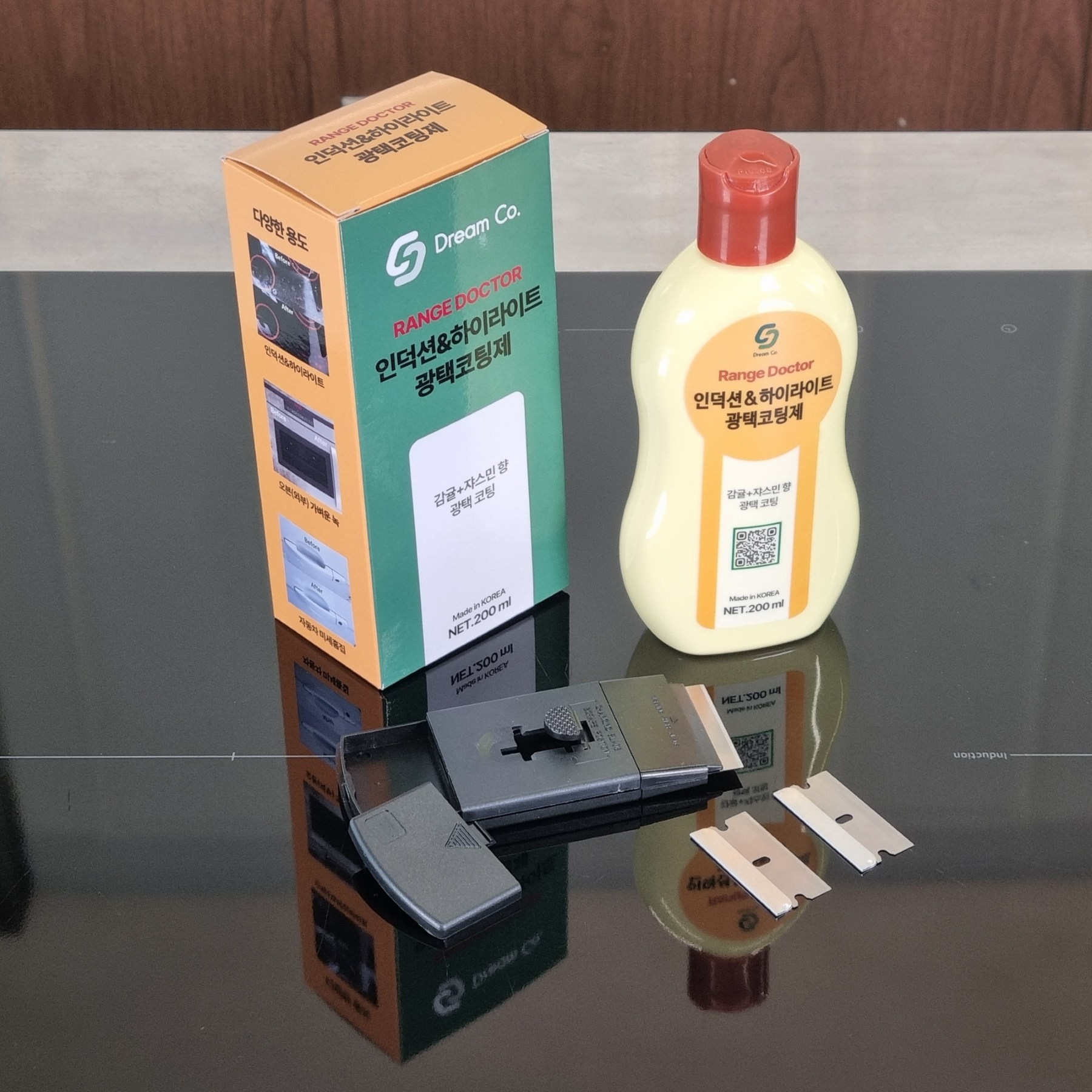 레인지닥터 인덕션&하이라이트 청소 광택코팅제 18,900원