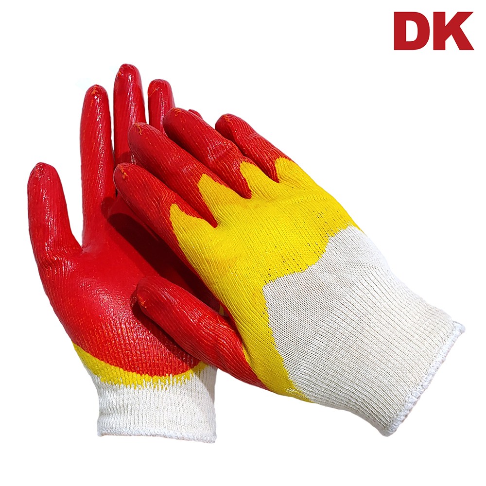 DK 황이중코팅장갑 50켤레 올풀림방지 오버록 27,400원