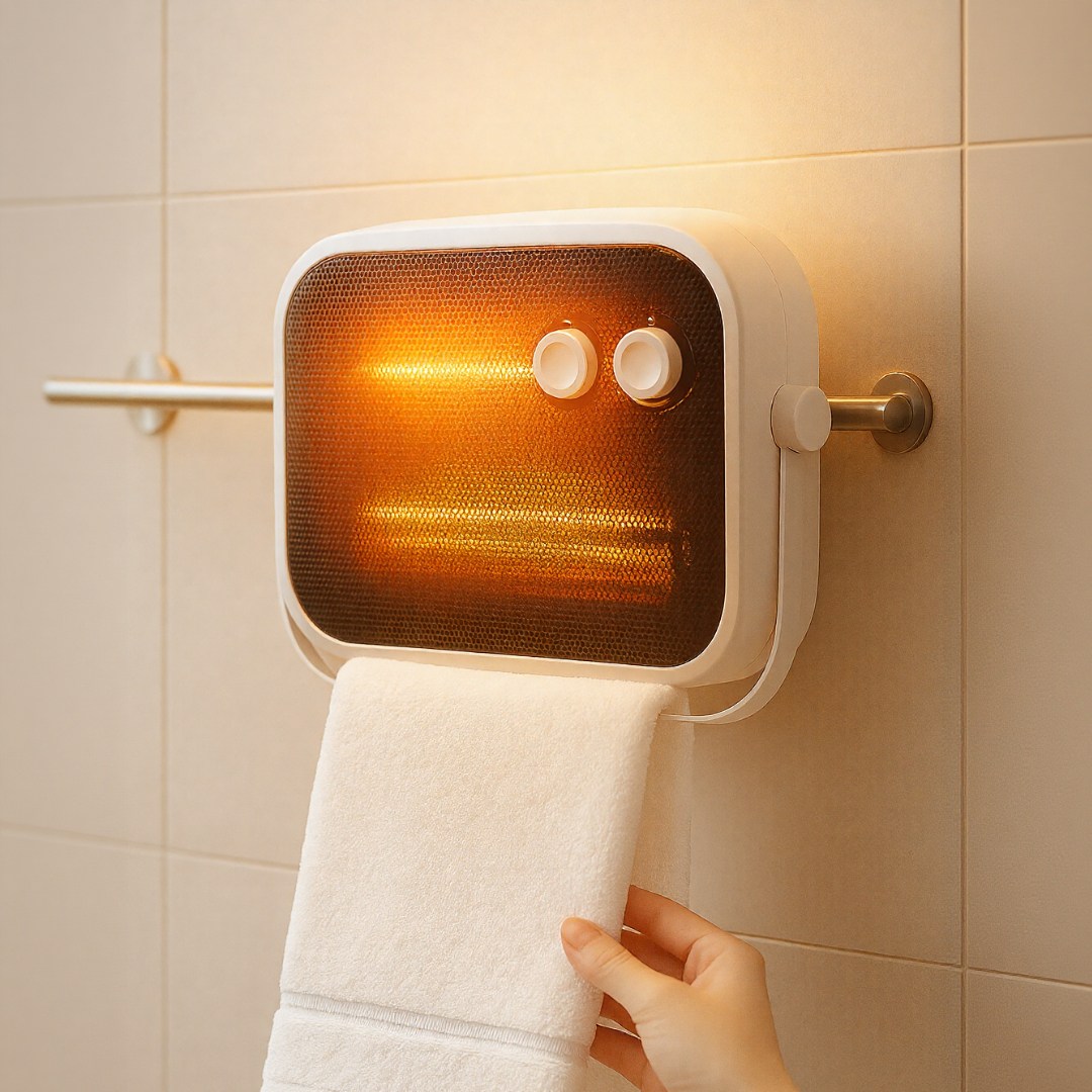 바이브 따슴이 욕실 화장실 온풍기 벽걸이형 PTC 순간 발열 온도조절 타이머 생활방수 114,000원