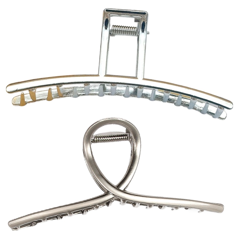 니즈유 빅사이즈 광폭 메탈 집게핀 13.5cm 2종 세트 6,570원