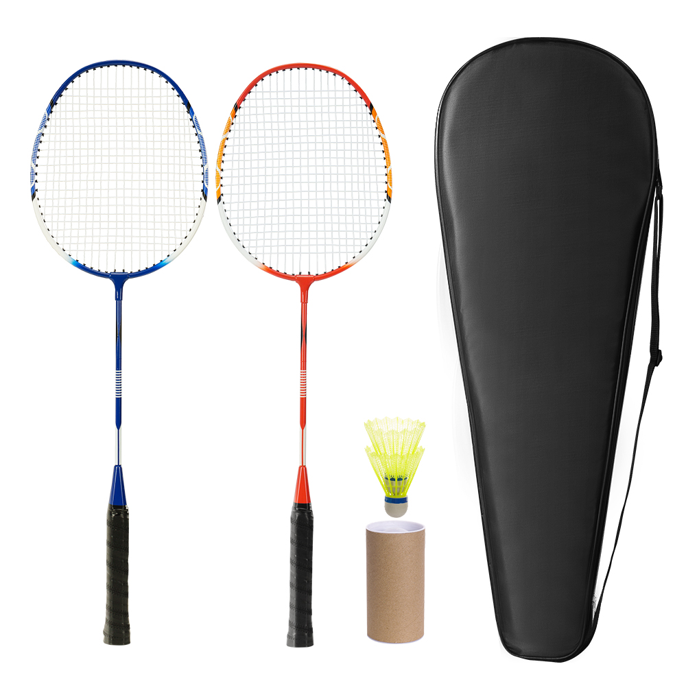 코멧 스포츠 배드민턴 라켓 세트, 라켓 2개+셔틀콕 2개+가방 1개 9,600원