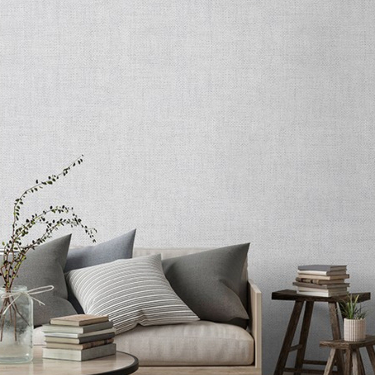 하이홈테크 접착식 일반 단열벽지 냉난방비절감 곰팡이 결로 초간단 셀프벽지, 일반형 어반니스 실버화이트 59,900원