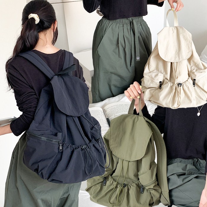 미야미 여성 백팩 나일론 초경량 여행용 방수 가벼운 배낭 가방 16,900원