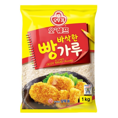 오뚜기 오쉐프 바삭한 빵가루 1kg 18,500원