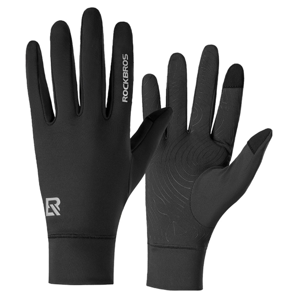 락브로스 방한 러닝 사이클링 등산 축구 기모 스마트폰 터치 스포츠 장갑 양손착용 세트 S400, 블랙, 1세트 14,090원