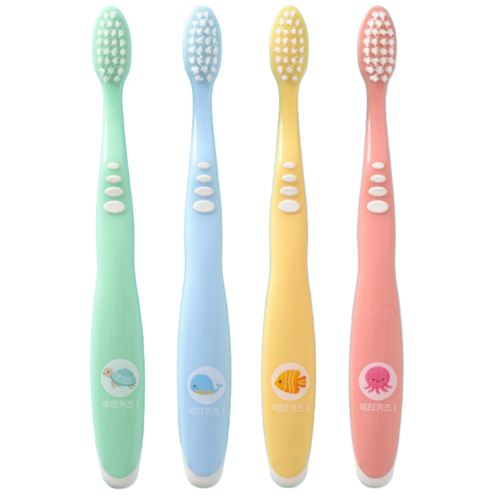 왕타 아쿠아월드 어린이 칫솔 1호, 혼합색상, 12개입, 2세트 24,380원