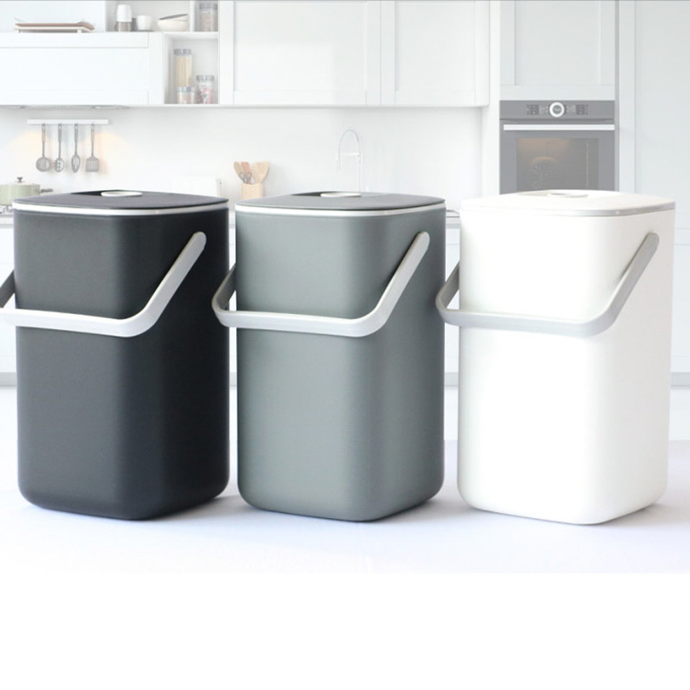 음식물쓰레기통5리터 쓰레기 씽크대 분리형 음식물통 니본 손잡이 27,210원