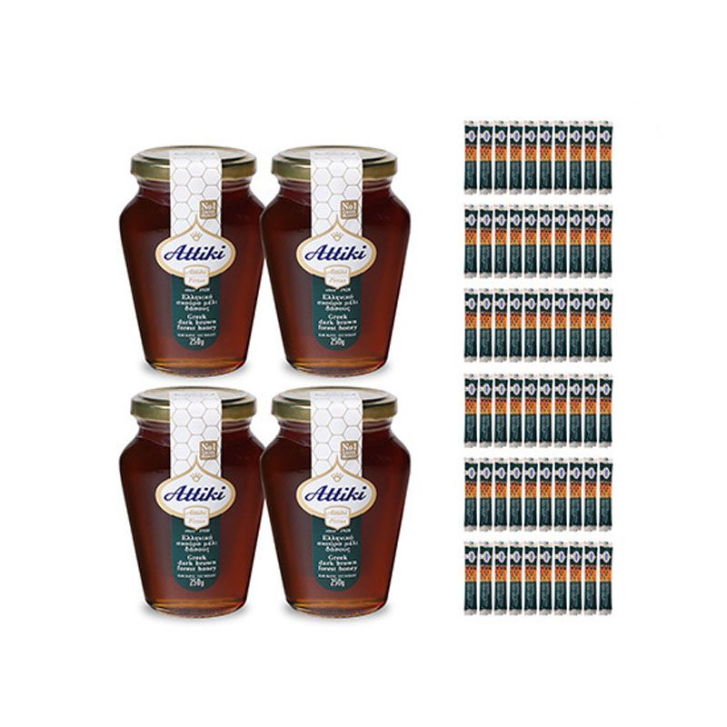 아티키 그릭 감로꿀 다크브라운 포레스트 허니 4병+스틱 2박스 159,870원