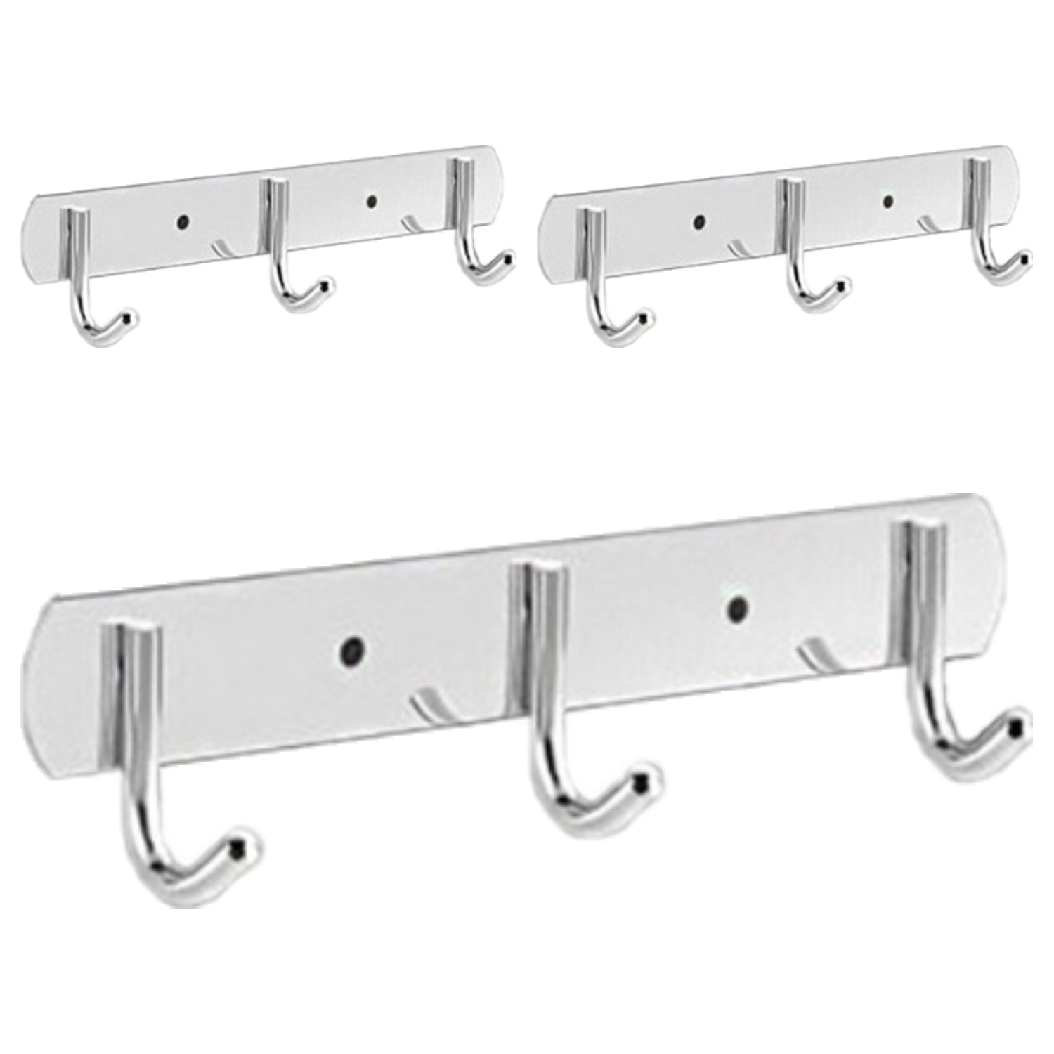 월드크린 스텐 후크 도구걸이 J타입 3구, 실버, 3개 29,400원