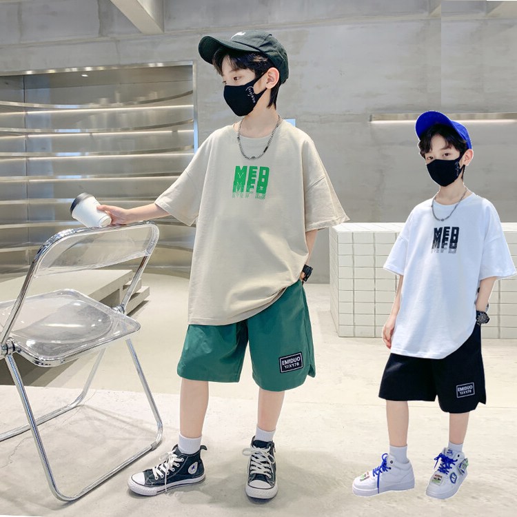 밀크봉봉 남아 주니어 초등생 MFD 프린팅 라운드 여름 티셔츠 상하세트 31,800원