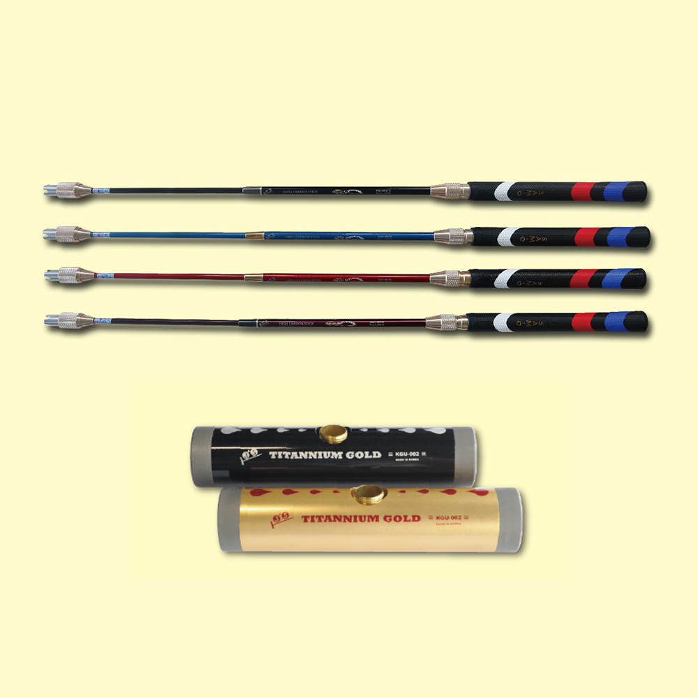 삼오 게이트볼스틱 3단 카본 티타늄 TF-3600 + HE-4520T 선수용 490,000원
