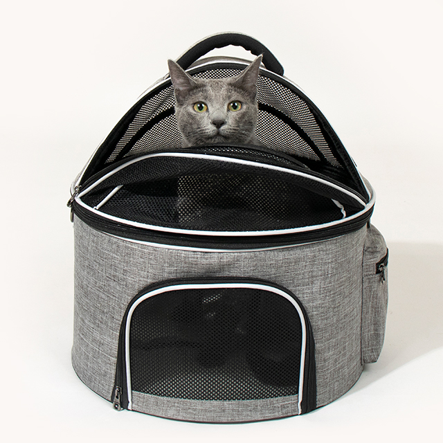 리스펫 강아지 고양이 허리펴고 숨숨 돔형 이동장 55,400원