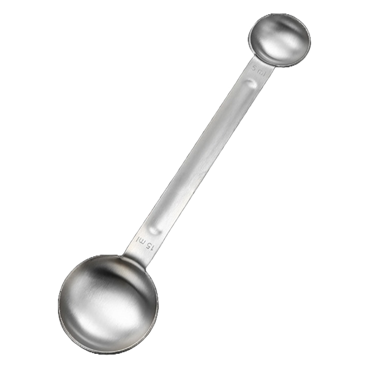 유니복스 430 스테인리스 2 in 1 계량스푼 5ml 15ml 3,500원