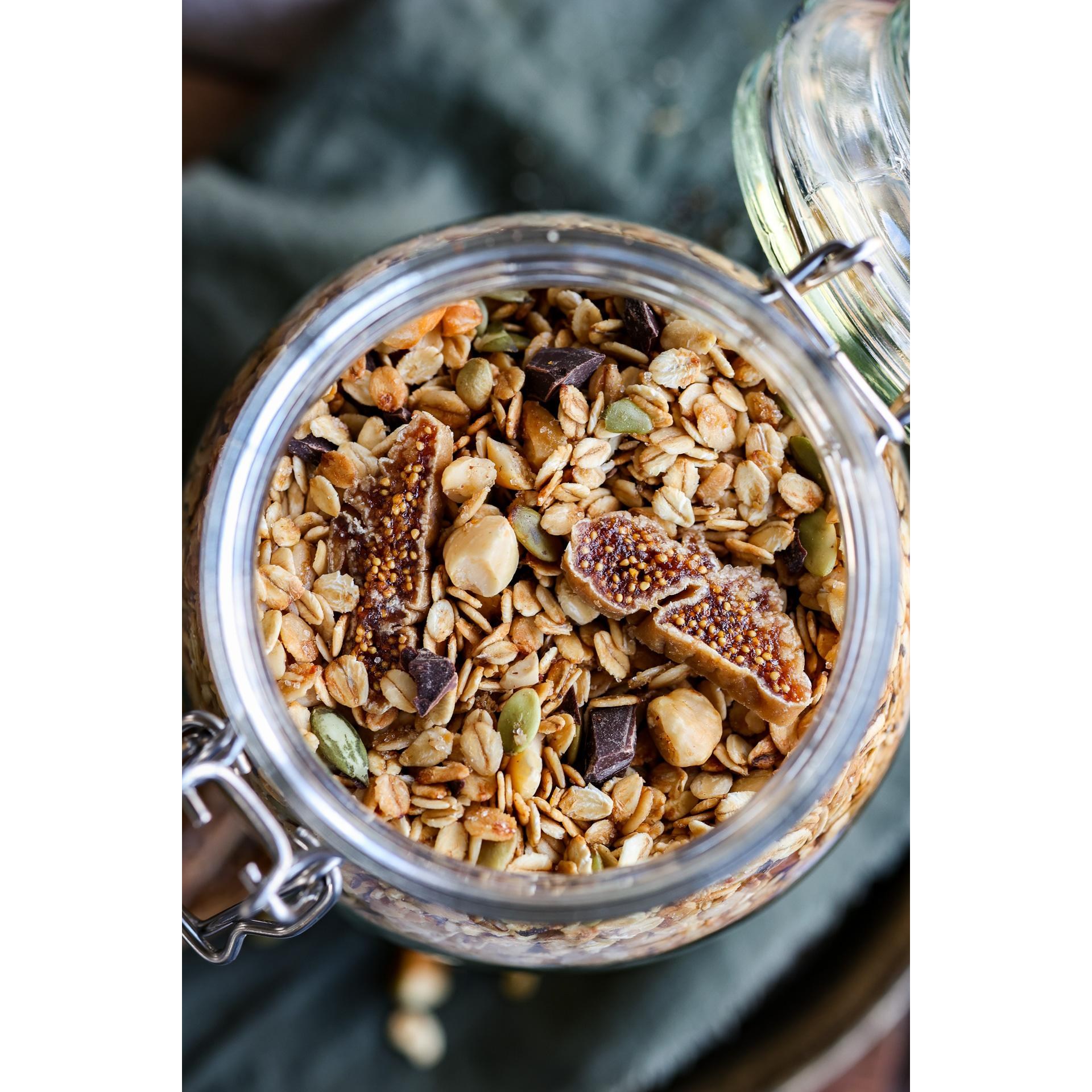 NEW 메건스 그래놀라 4종 대용량 무화과&아몬드, 1개, 500g 22,900원