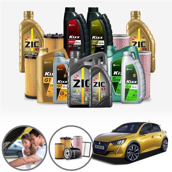 푸조 208 1.6 (9H06) 디젤 합성엔진오일 필터세트 4리터 IPA-P349+IPEO-753 ONL-0502495 cs38014 47,000원