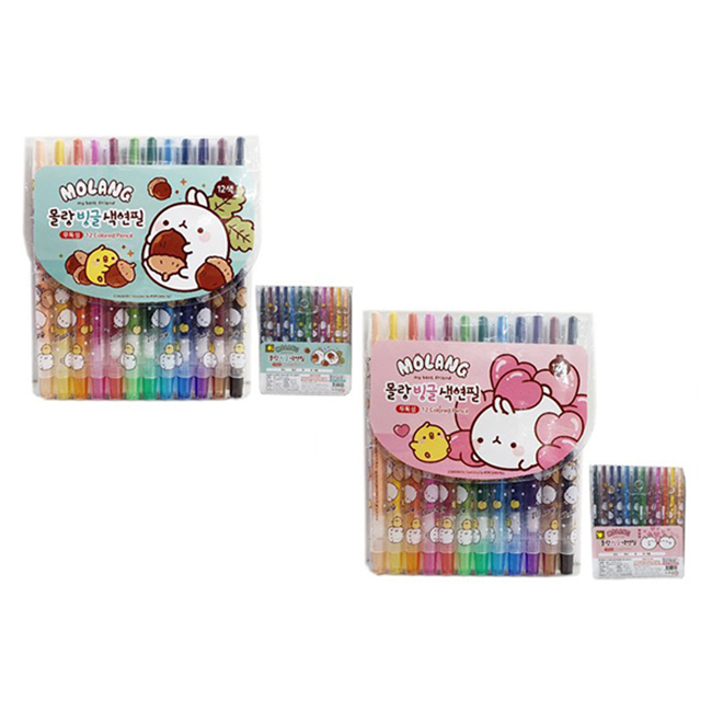몰랑 빙글 색연필 12색 16색 세트, 16색 4,000원