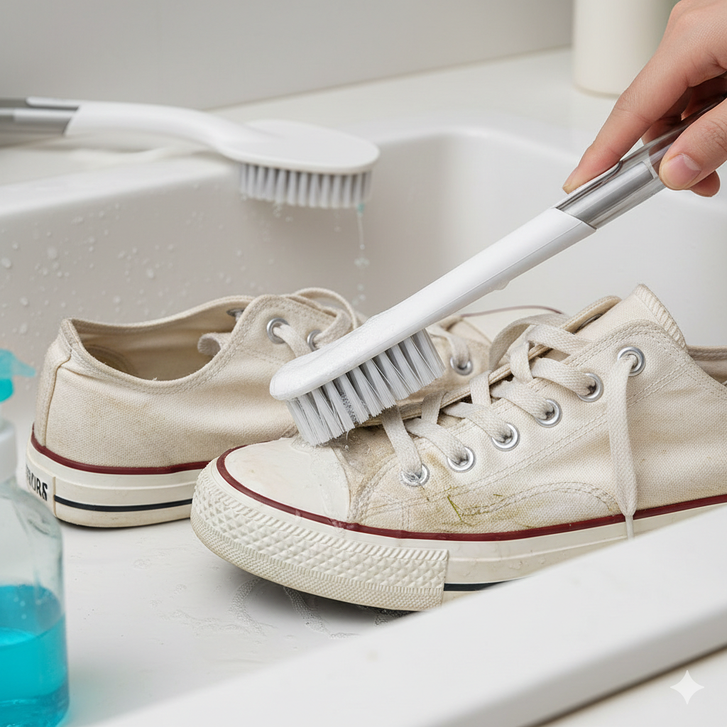 캐롤링 다용도 세척솔 대형 + 소형 세트 운동화 의류 바닥 욕실 청소솔 9,900원