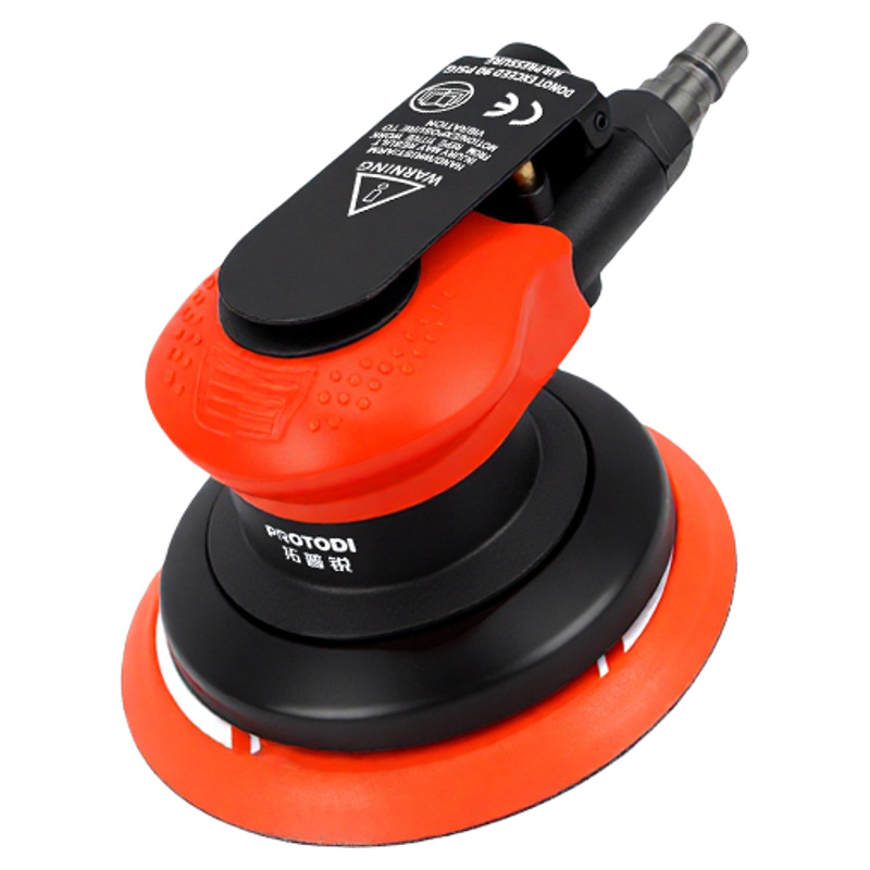 에어 원형 샌더 샌딩기 5인치 샌더기 집진기 에어공구 유막제거 폴리셔 세트 [공업 등급], 1세트, 현재가 105,000원