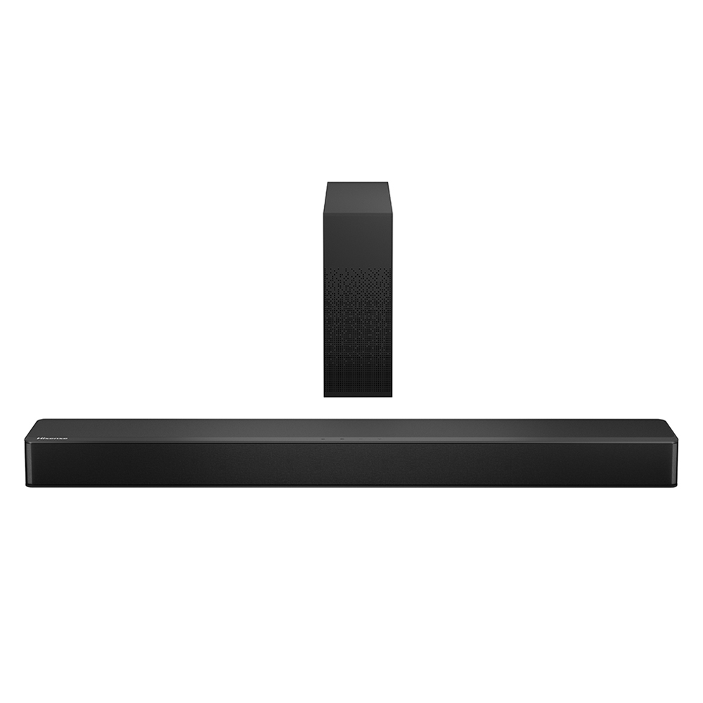 Hisense 하이센스 무선 서브우퍼 2.1 채널 돌비 디지털 플러스 사운드바, HS2100, 블랙 263,010원