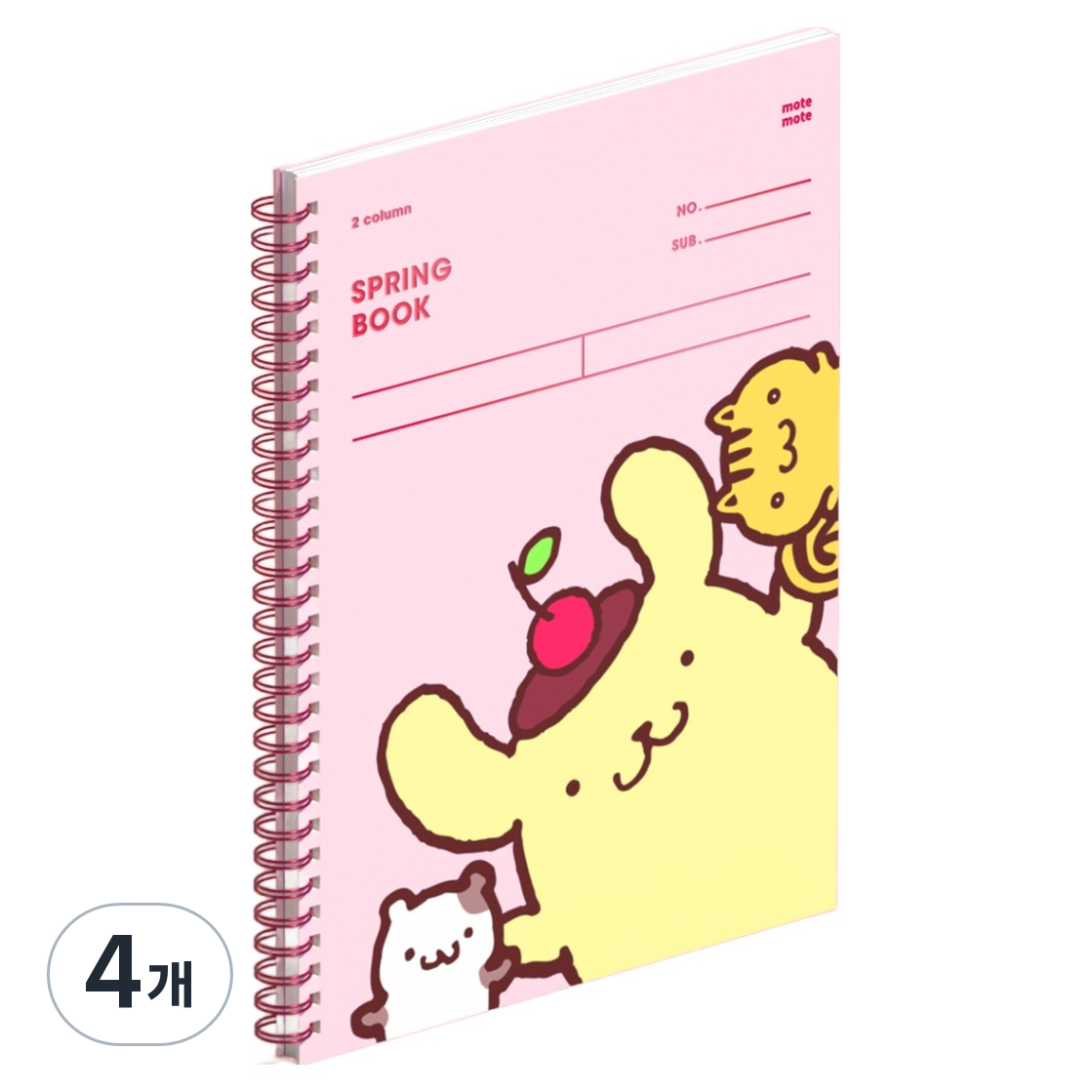 모트모트 2분할 스프링북 17,640원