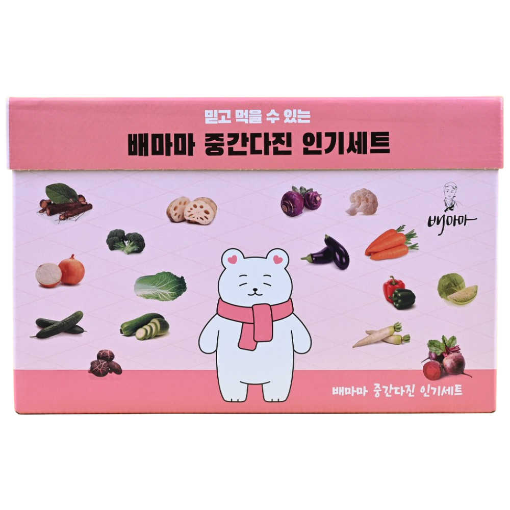 배마마 중간다진 인기세트 야채 큐브, 90g, 1개 64,900원