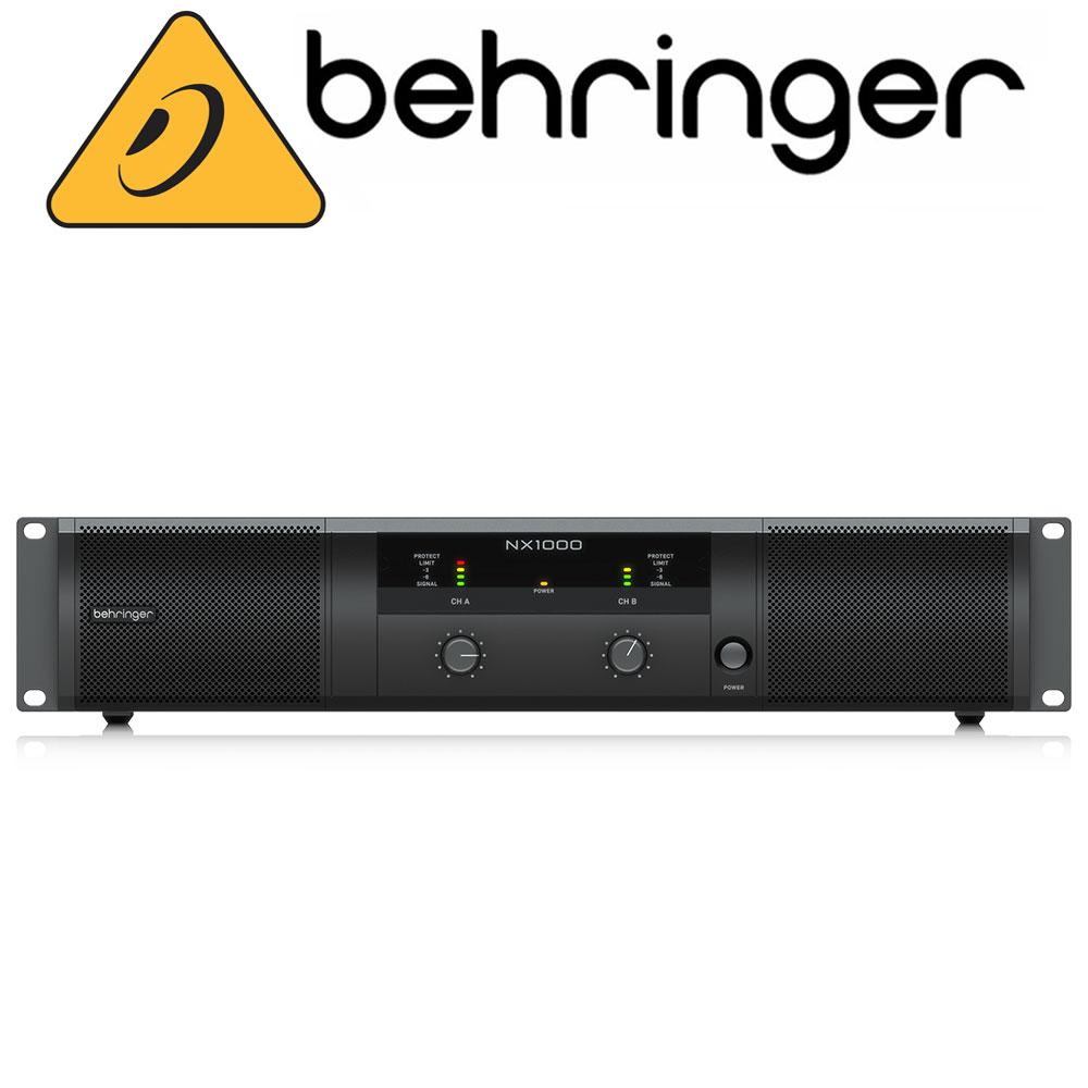 [정식수입품] 베링거 파워 앰프 2채널 스테레오 디지털 앰프, NX1000 474,000원