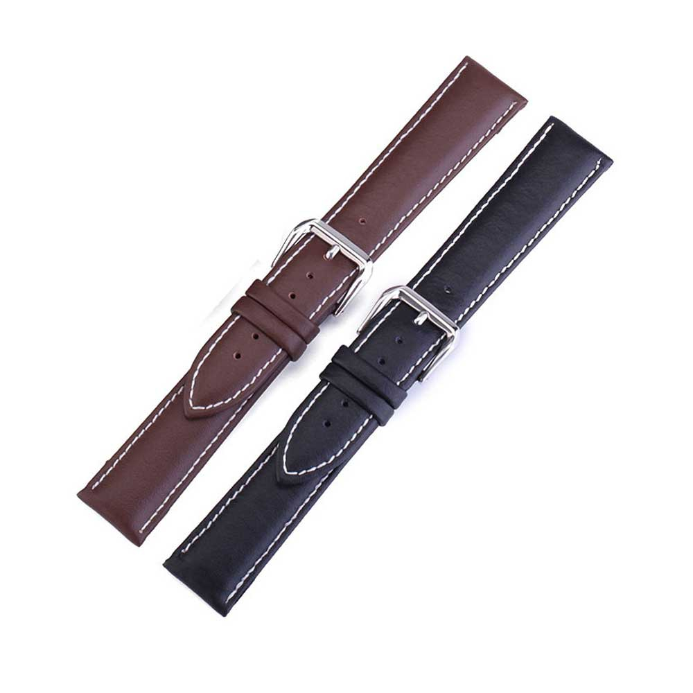 알랑 무지 화이트 스티치 소가죽 시계줄 3,500원