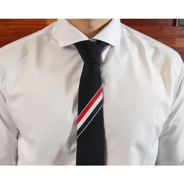 블랙티지 기본 3선 스트라이프 포인트 정장 슬림 넥타이 3컬러 22,000원